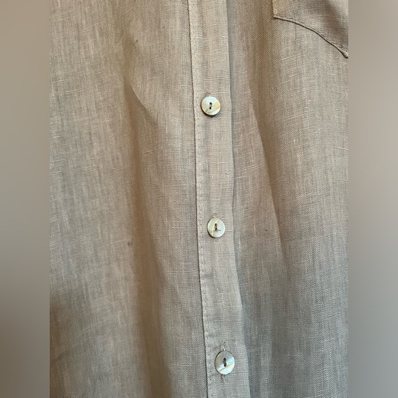 100% Linen Long Tunic - Picture 7 of 8